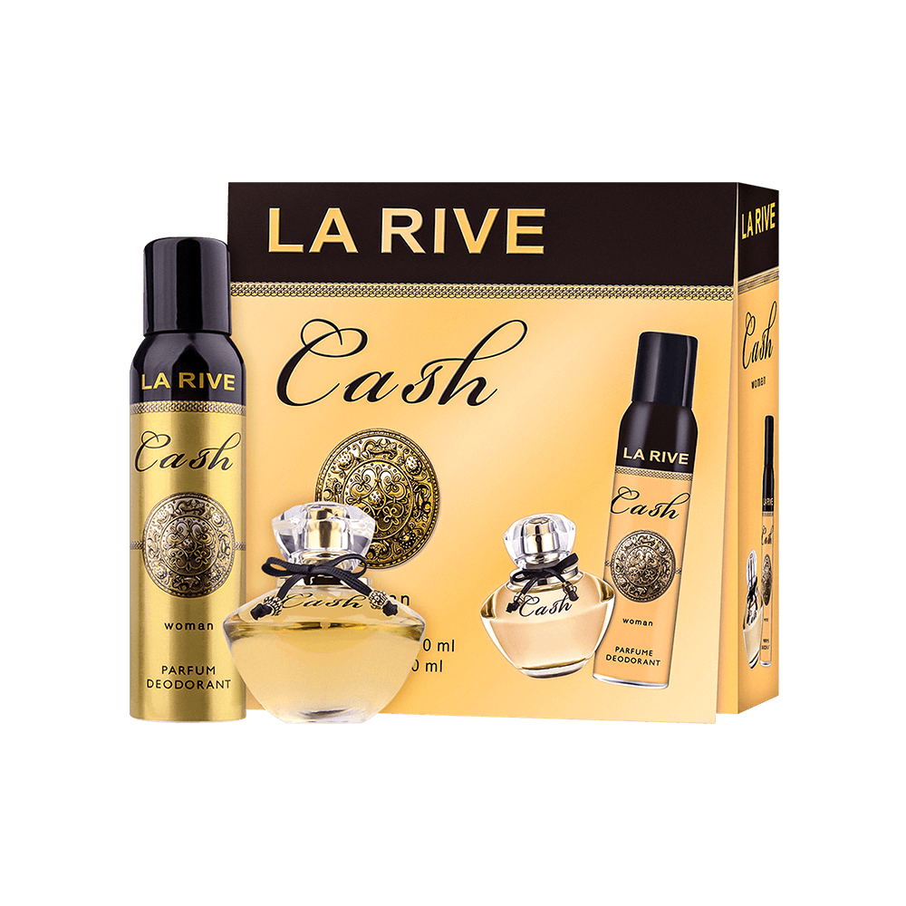 Kit La Rive Cash Woman - Eau de Parfum 90ml + Desodorante 150ml — Kit La Rive Cash Woman - Eau de Parfum 90ml + Desodorante 150ml Kit